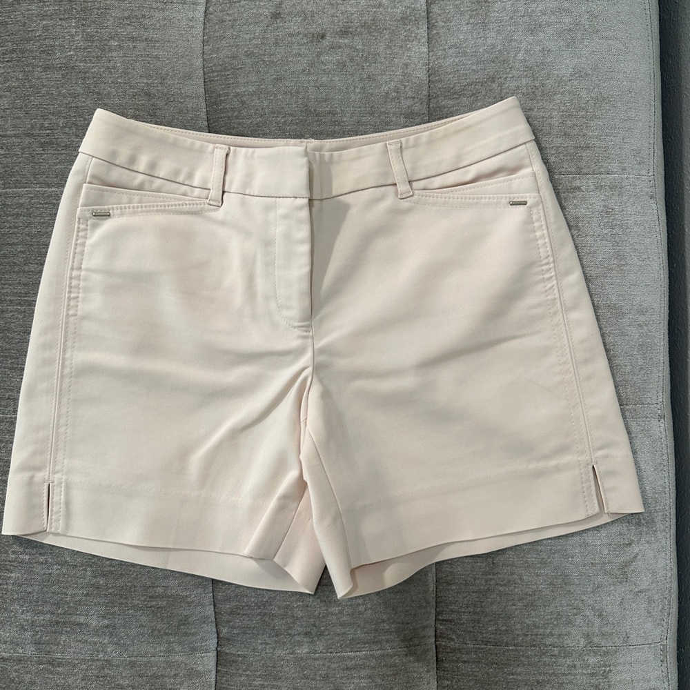 White House Black Market Light Pink Shorts